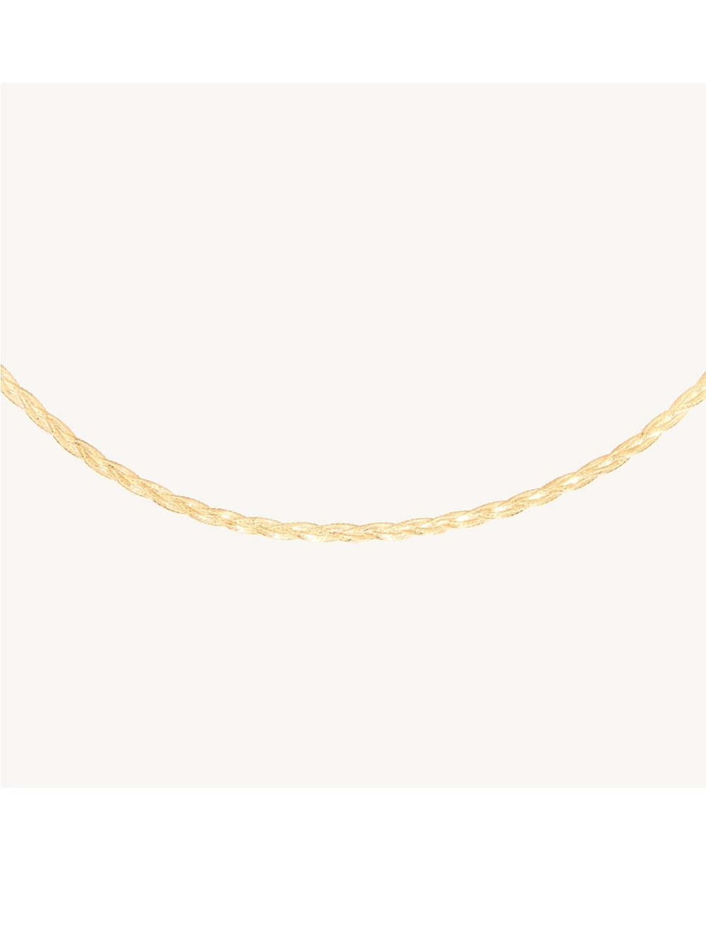 Jenny slate x catbird entwined braided chain collar necklace - Picture 3 of 7